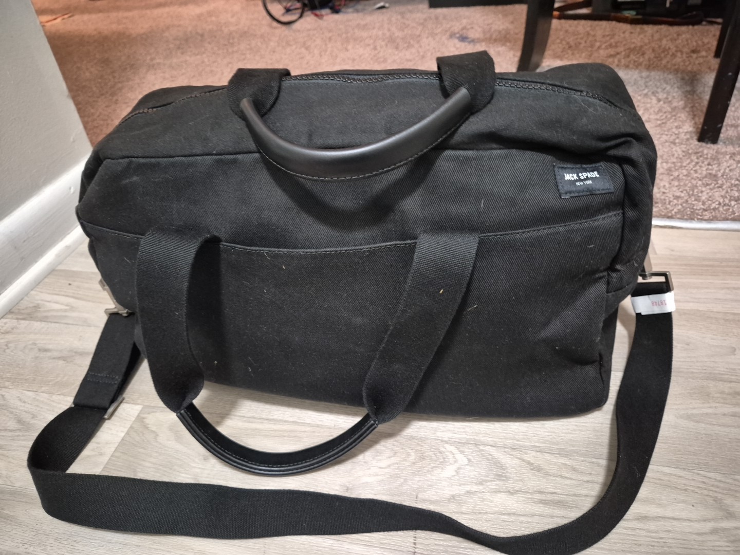 JACK SPADE – Waxwear Duffle Bag – –