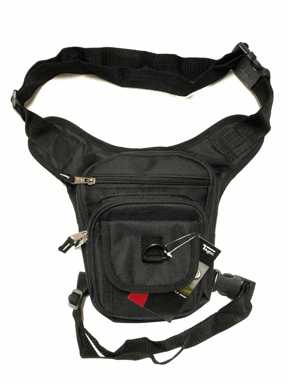Waist Drop Leg Thigh Bag Outdoor Hip Belt Fanny Utility Pack Pouch Black Holster