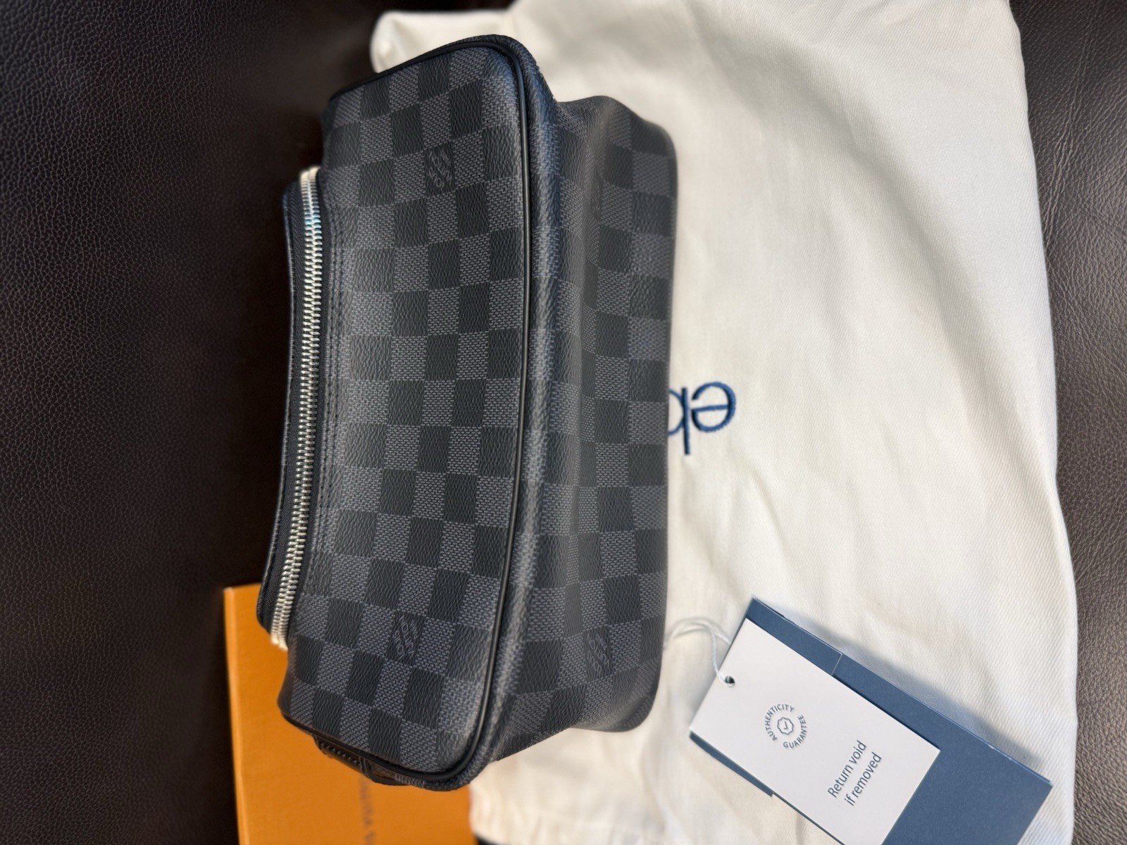 Louis Vuitton Damier Graphite Toiletry Pouch