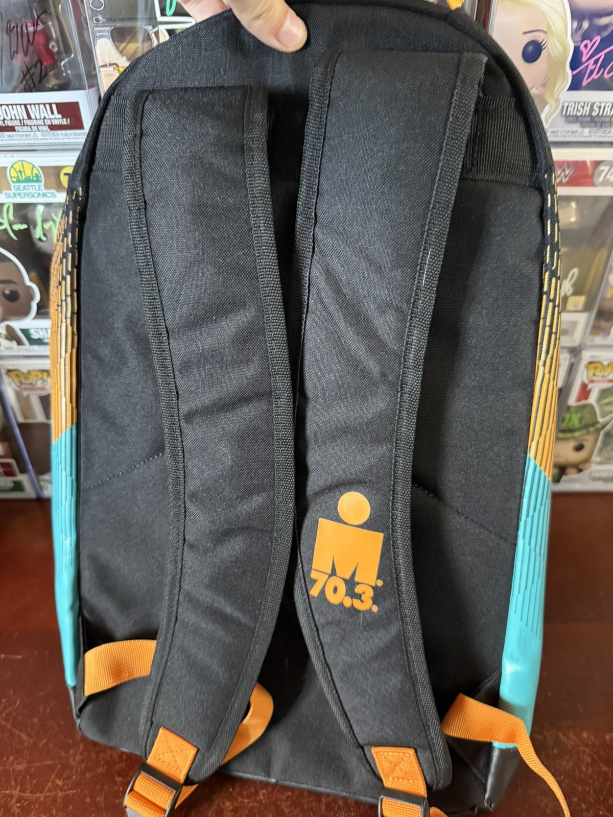 Ironman Marathon Morro Bay CA Full Size Backpack – Unused with flaw