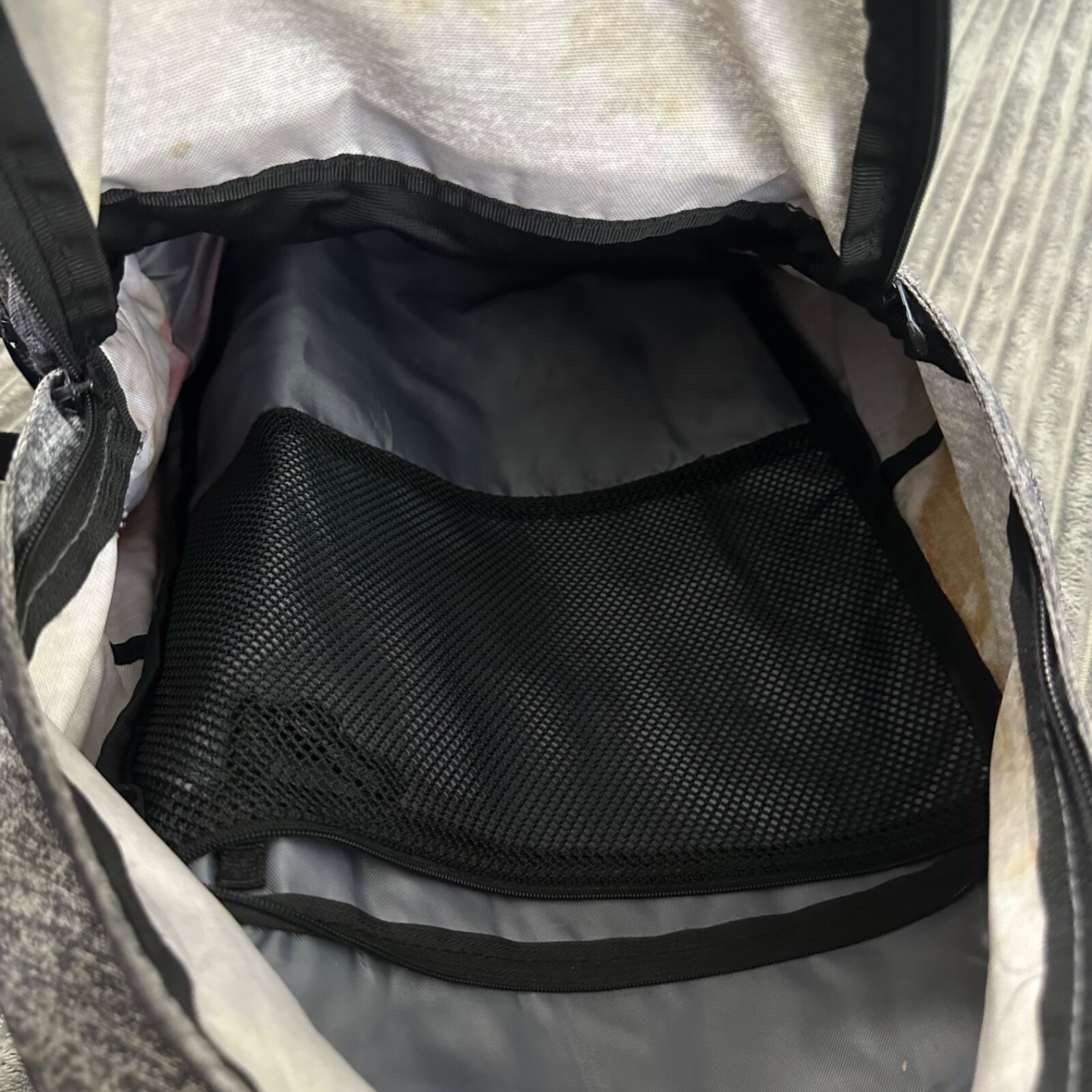 Adidas Classic 3 Stripes Core Backpack Medium Gray Tech Friendly Book Bag