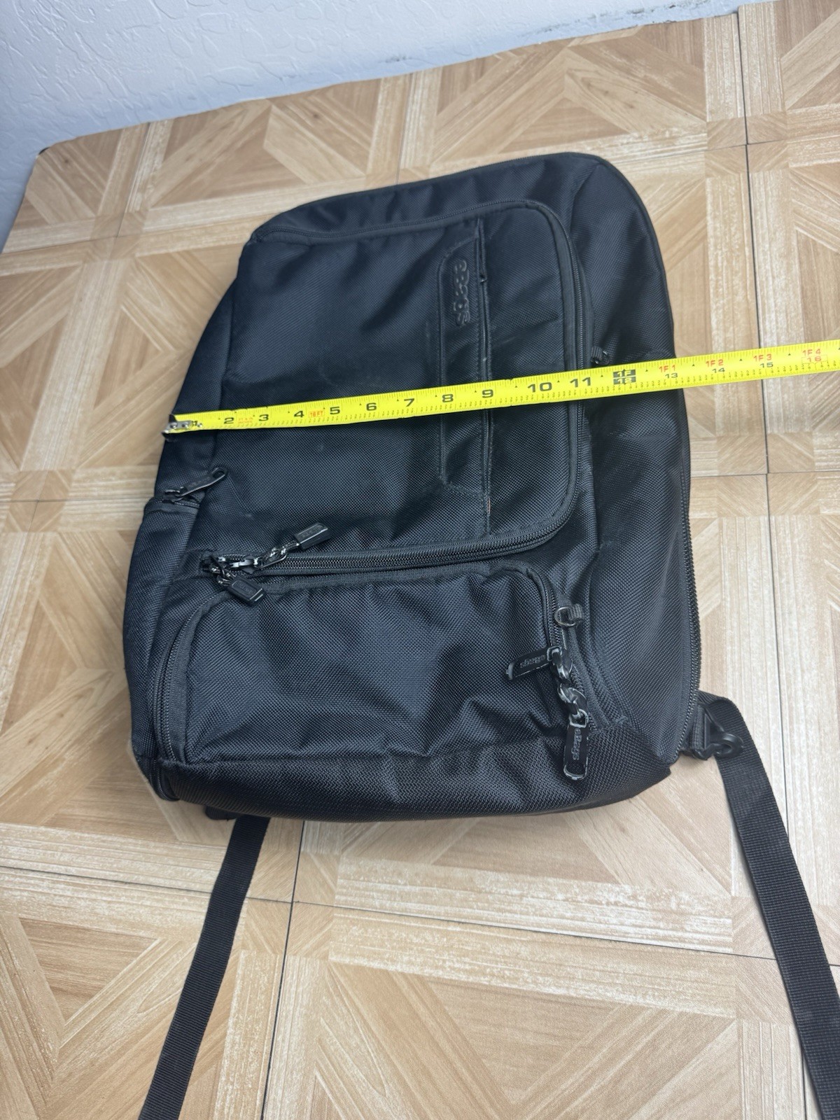 eBags Pro Slim Laptop Backpack BlackProfessional Weekender Bag