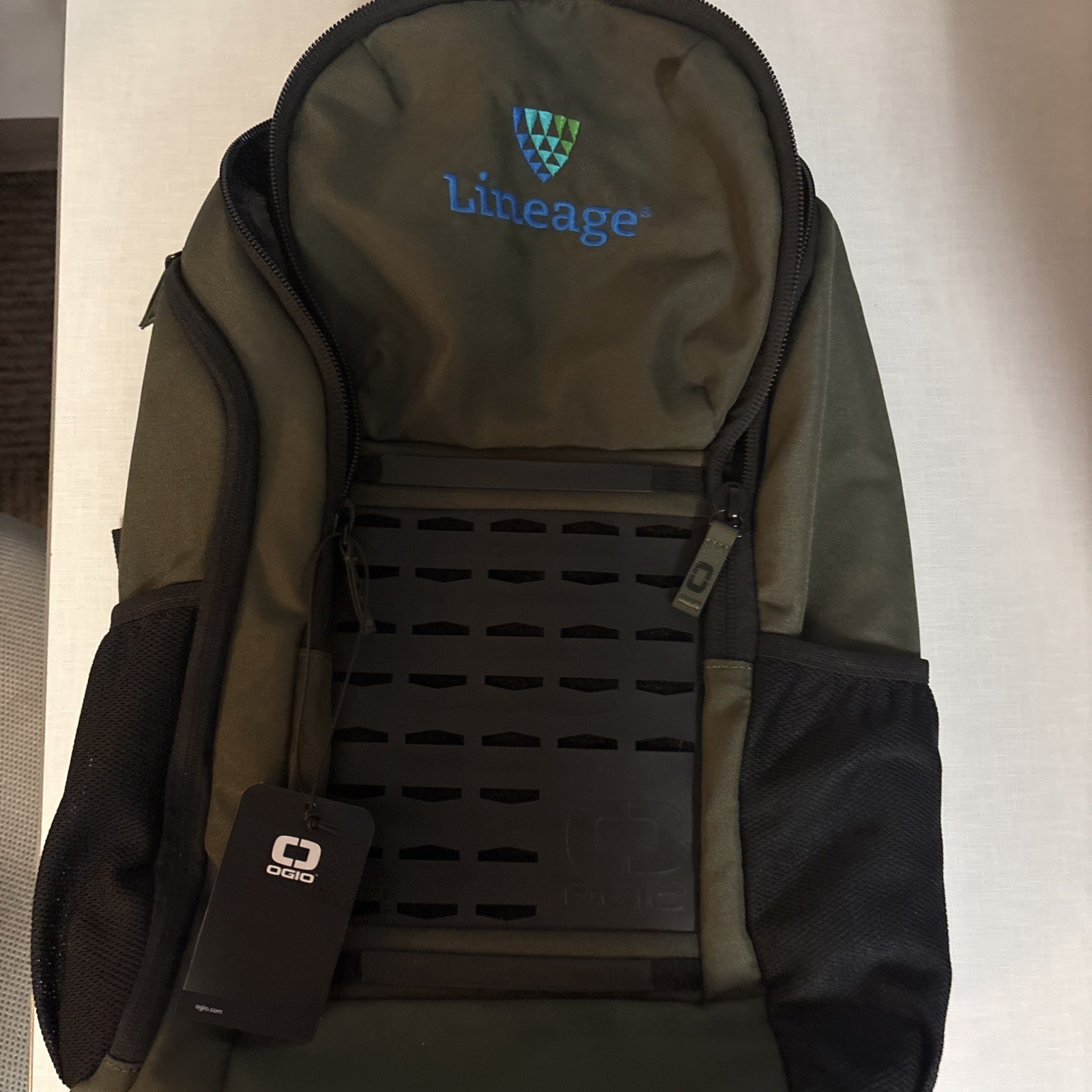 OGIO® Surplus Pack, Backpack, Black, Brand New, Laptop Compartment Custom Brand