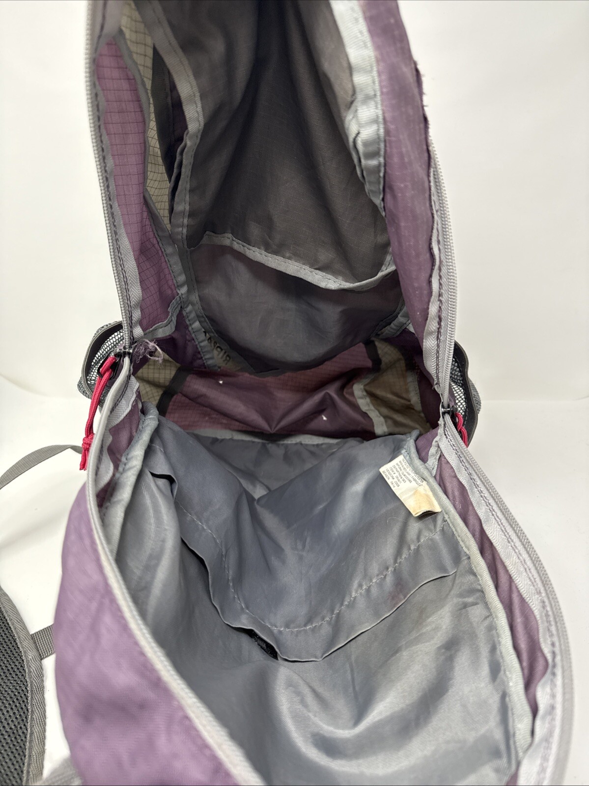 Eddie Bauer Backpack Rippac Daypack Packable Lightweight Purple gray