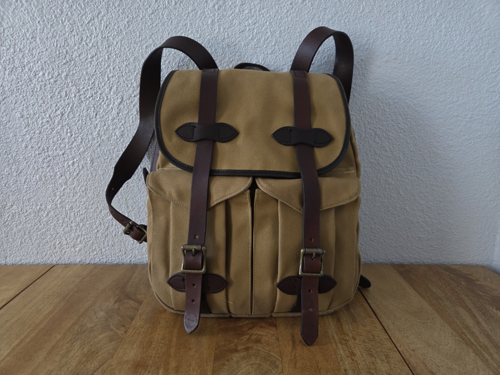 Filson Rugged Twill Rucksack | YKK Era | Tan | Made in USA | Discontinued
