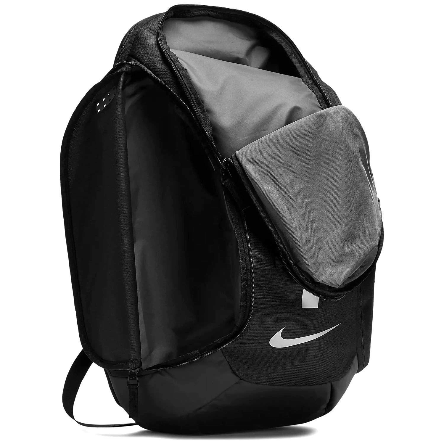Nike HOOPS ELITE PRO Basketball Backpack Bag Black Silver BA5554 011 NEW