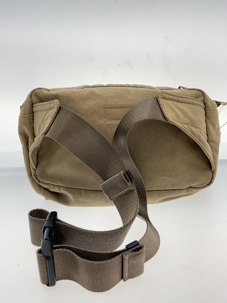 PORTER Waist Bag Canvas KHK Plain NULL