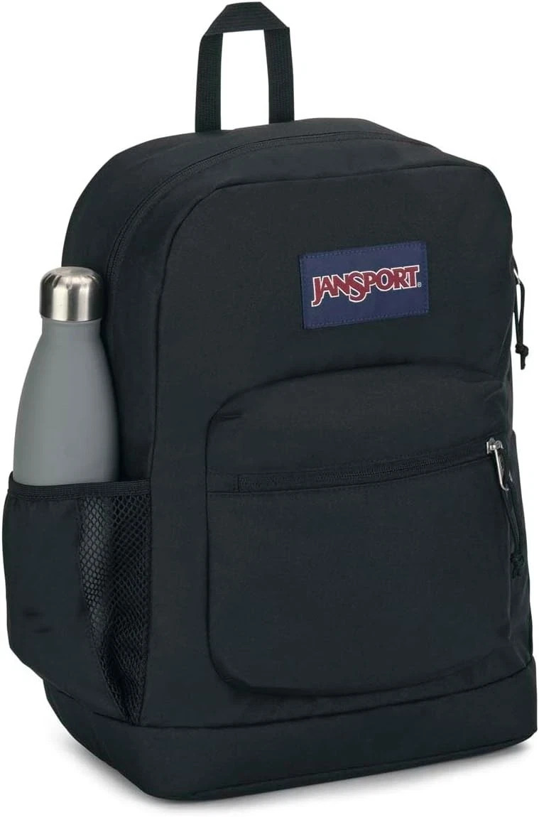 JanSport Cross Town Plus Large Main Compartment Side Water Bottle Pocket New
