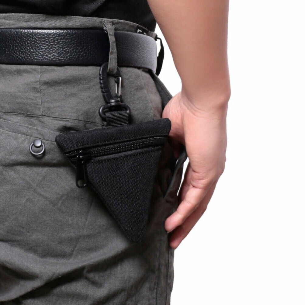 1/2/3 Pack Outdoor Triangular Sundry Bag Coin Pouch Purse Wallet Small Waist Bag