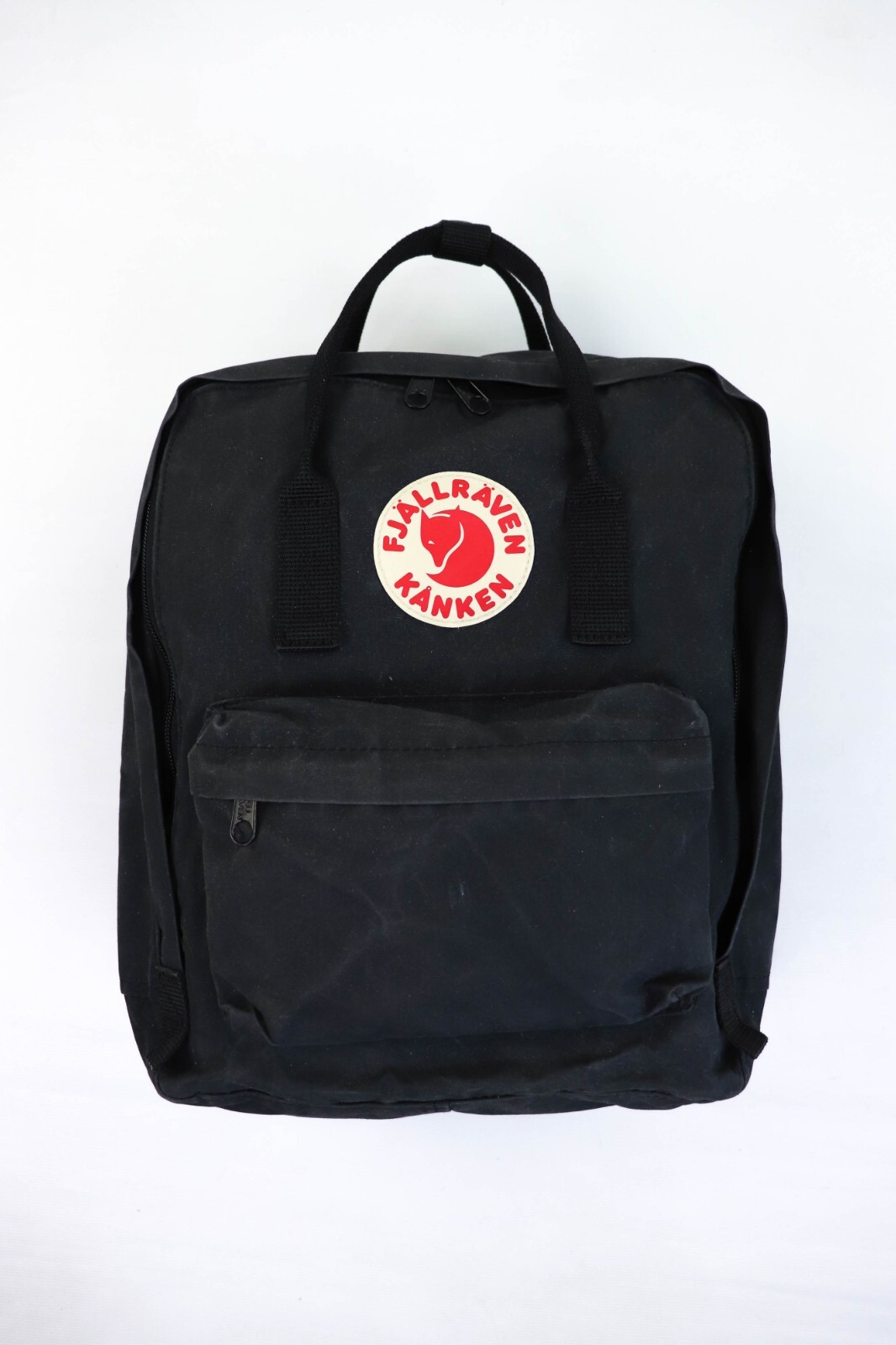 Fjallraven Kanken 16L 38x27x13 CM Black Waxed Backpack