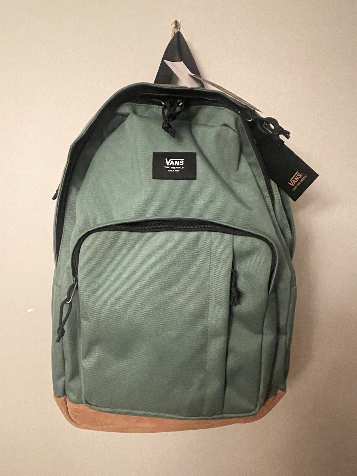 VANS Old Skool Trek Backpack Green Laptop Pocket 30 Liter NEW
