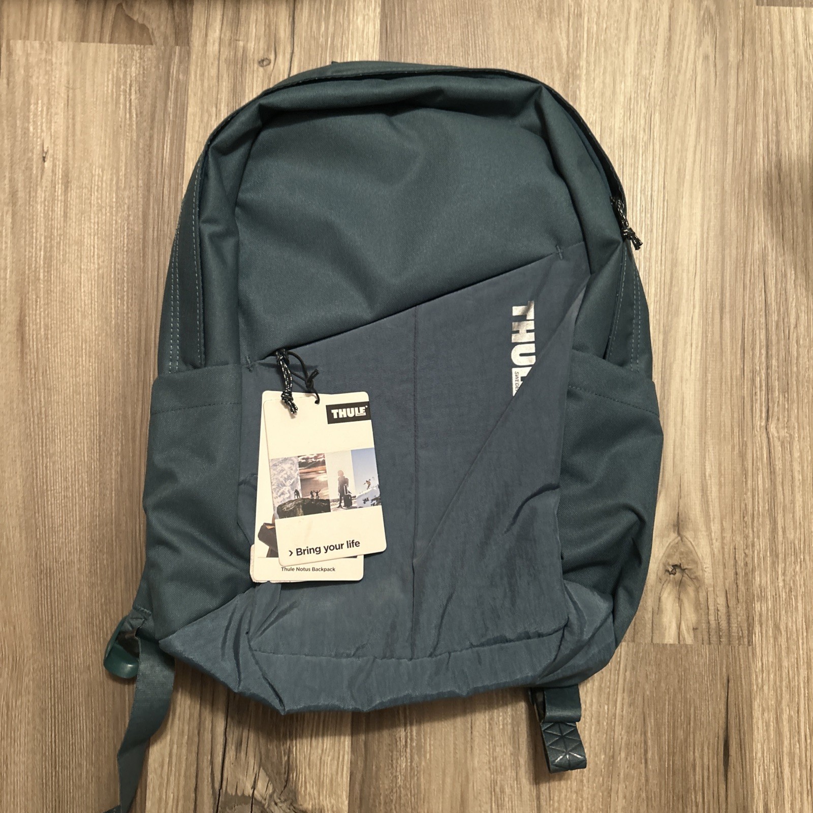Thule Sweden Notus Backpack Teal Laptop Travel Work School Commuter 20 L