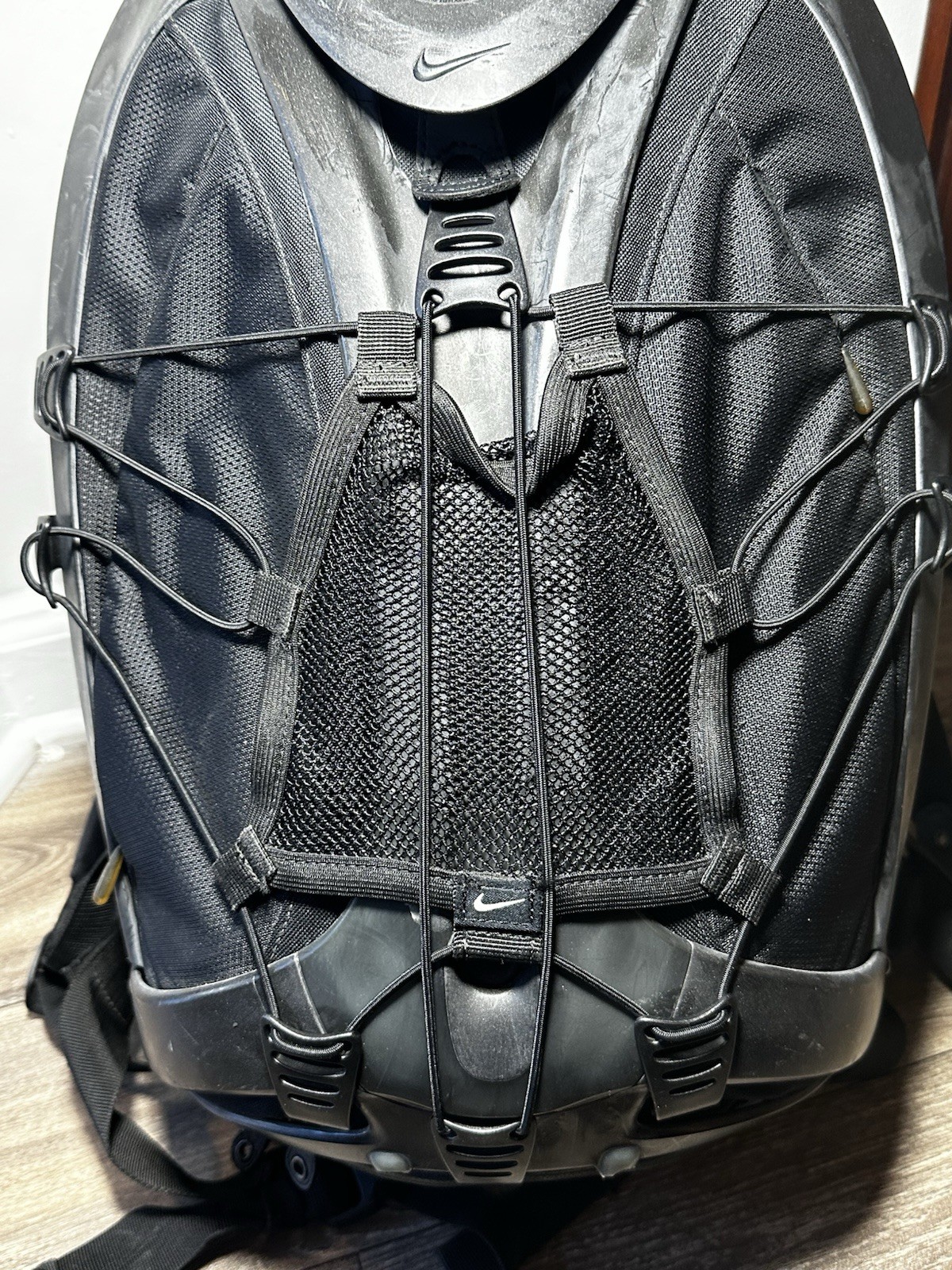 Nike Epic Hardshell Black Backpack y2k Tech Gorpcore Skate 2000s Vintage