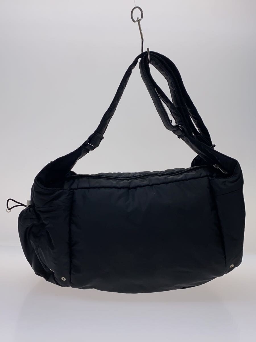 Authentic PORTER Black Shoulder Bag 16cm Depth 22cm Height 28.5cm Width