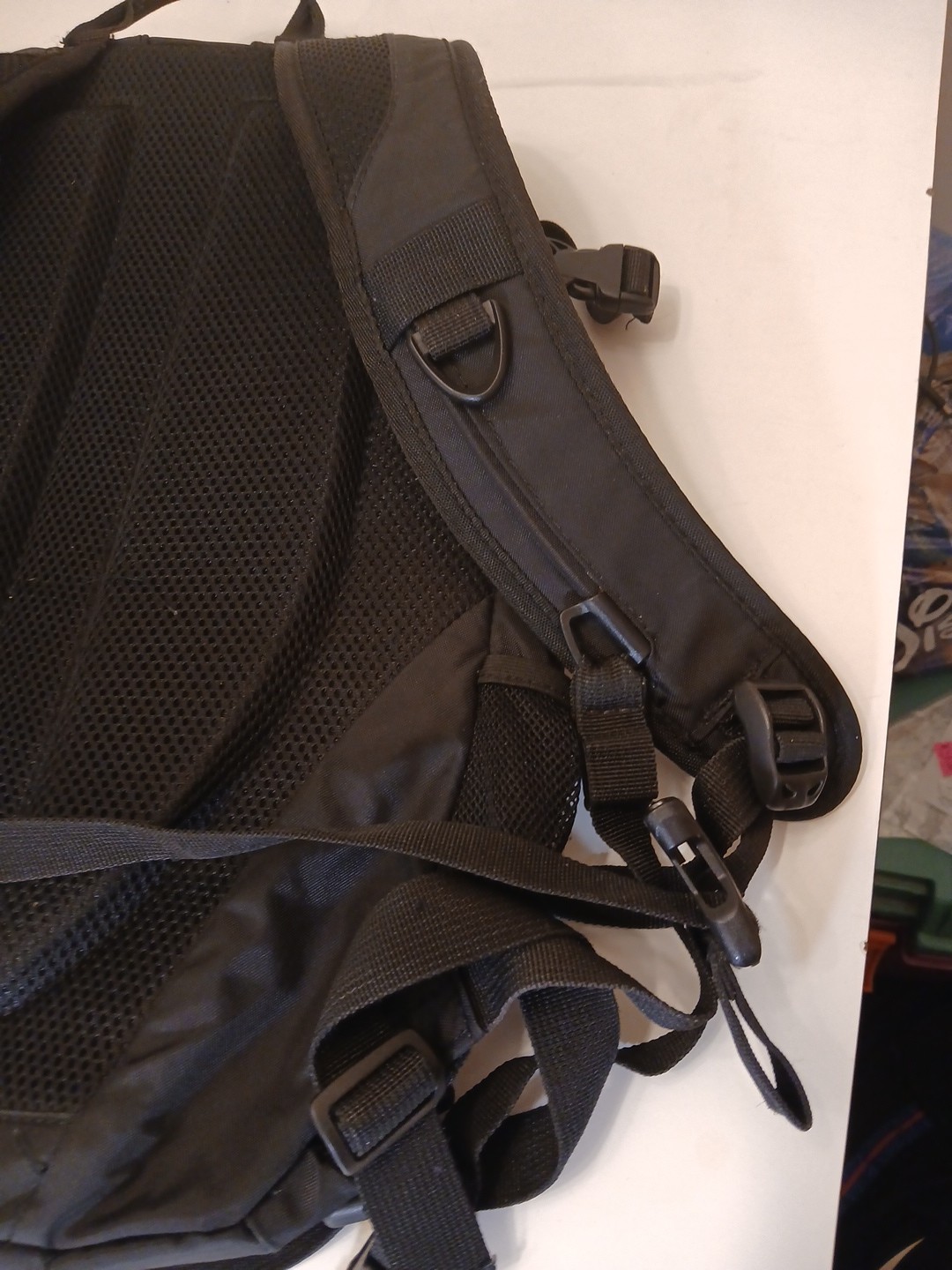 The North Face SINGLE SHOT Backpack Black 16cm Used