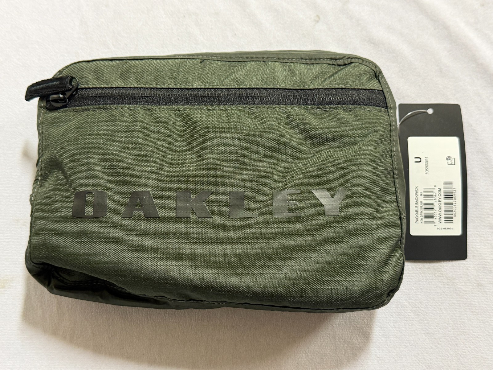 New Packable Backpack New Dark Brush 17.5L FOS900841 Water Repellent