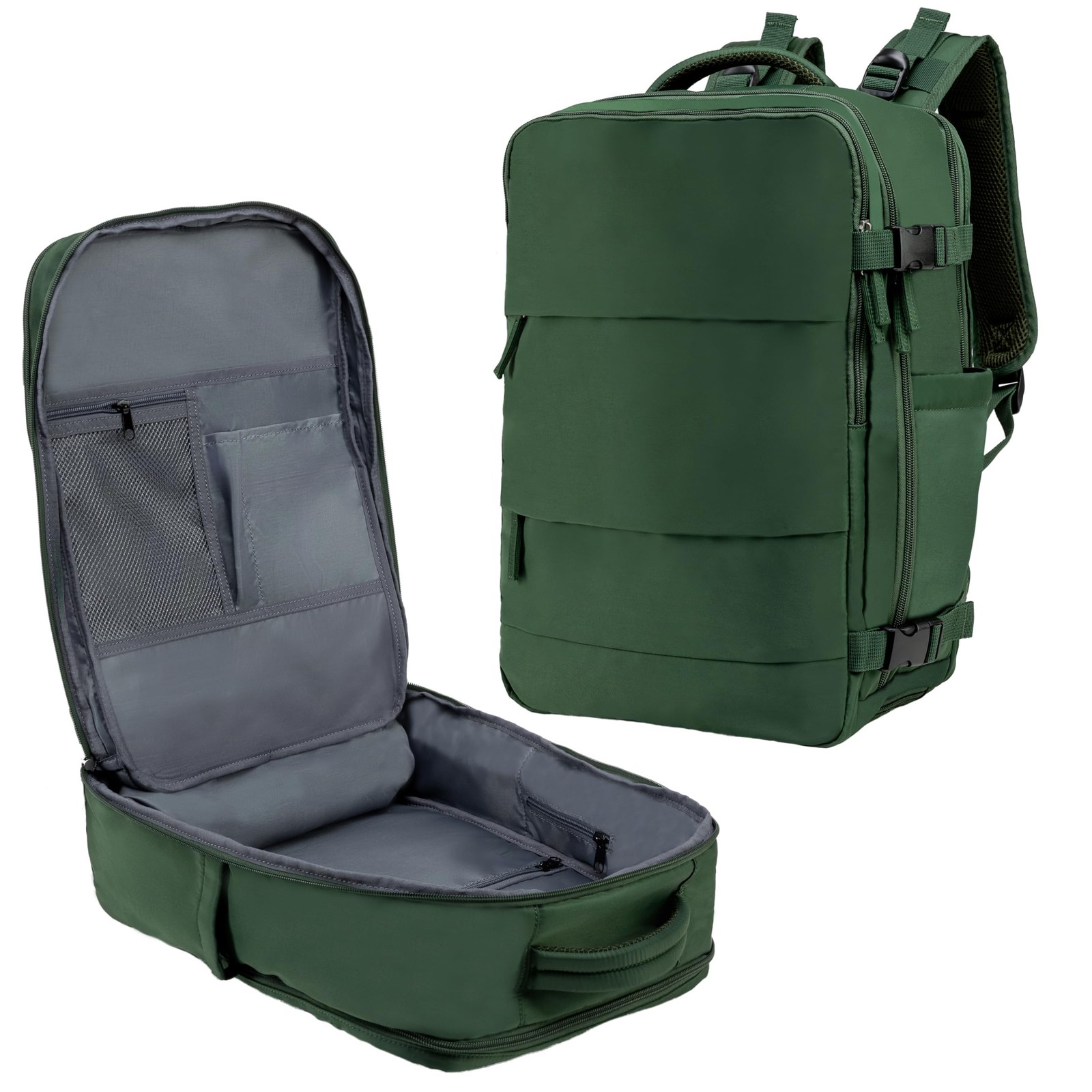 (Not Made In China) Travel Backpack Airline Approved, Carry-On Underseat, Hol…