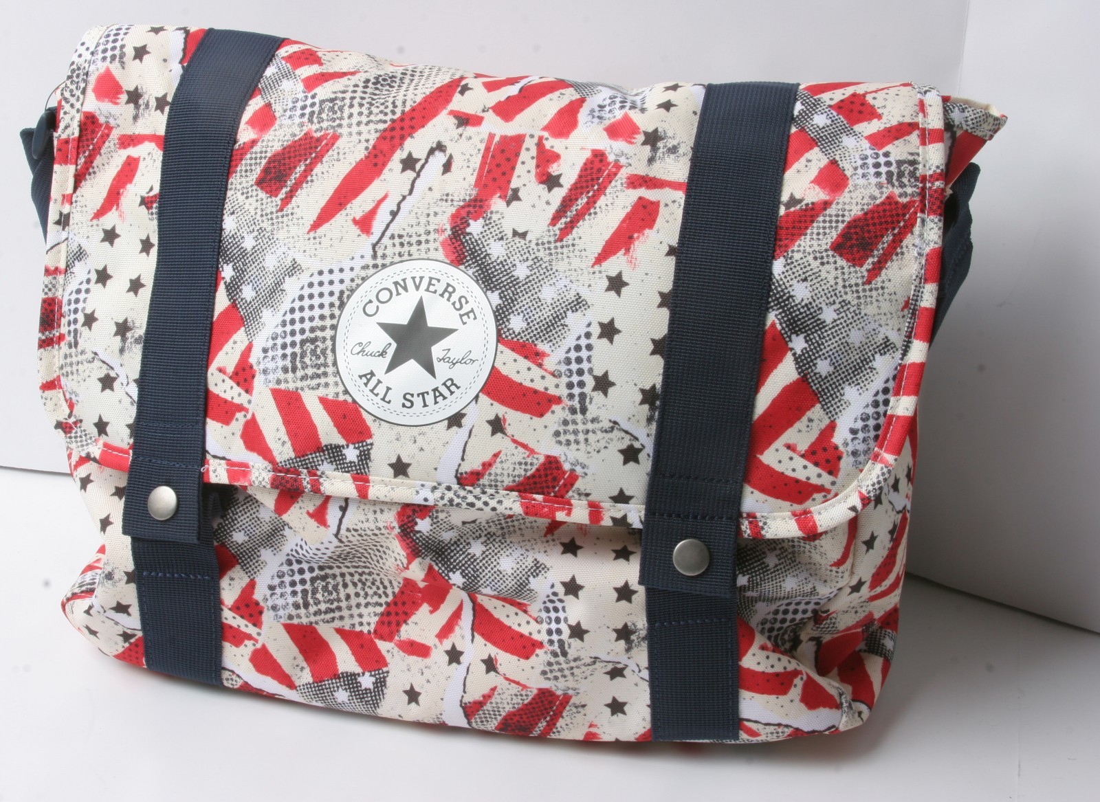 Converse A4 Satchel Bag (American Glitch Red)