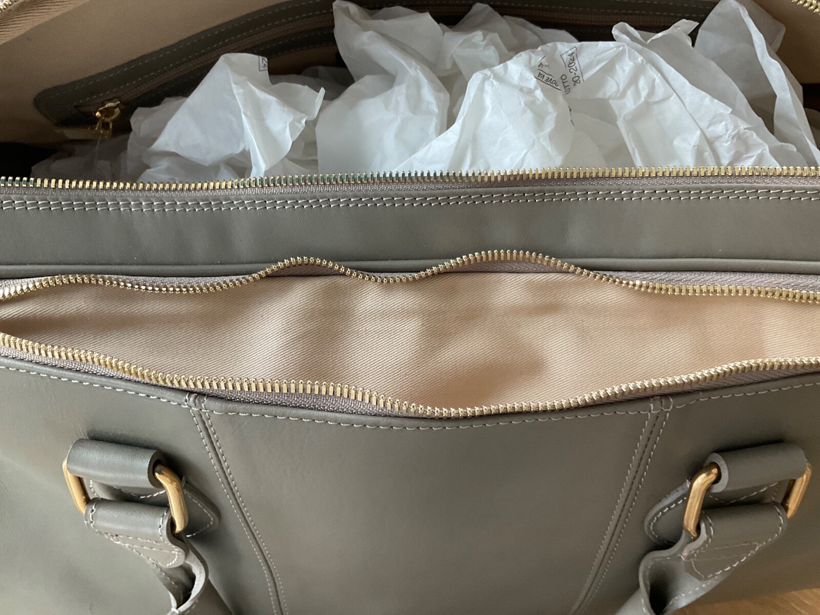 Terrida Tangaroa~Travel/Duffle Bag~ ITALIAN LEATHER~ART.LE 1641~MADE ITALY~NWT