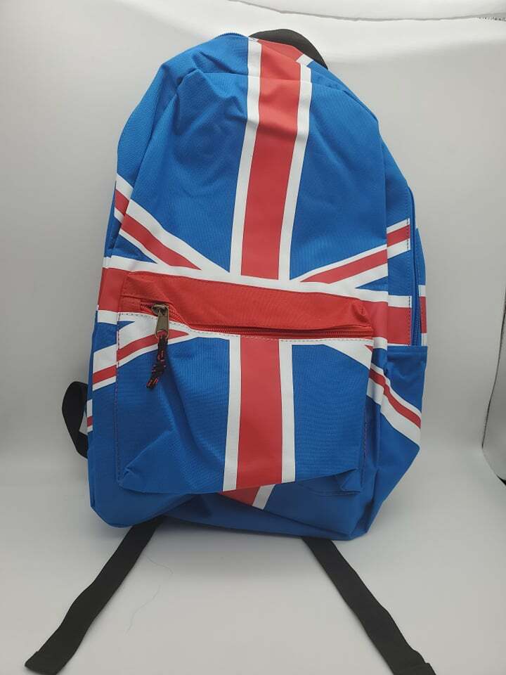 united kingdom flag backpack union jack stich new hot topic vintage original