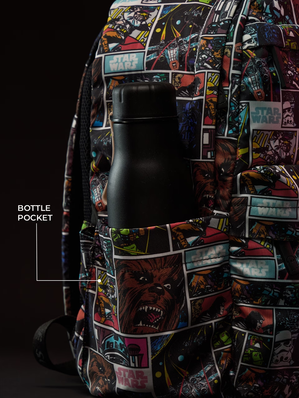 Star Wars Patterned Utility Gear Backpack Premium 15 in Laptop Fit Bag/Travel