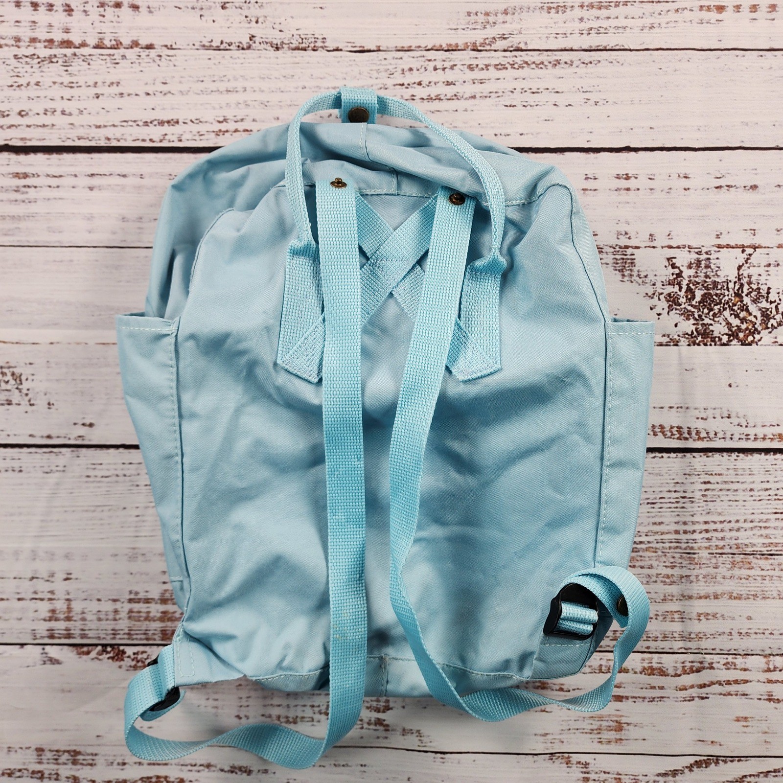 Fjallraven Kanken Classic Backpack Sky Blue 16L Unisex School Travel Daypack