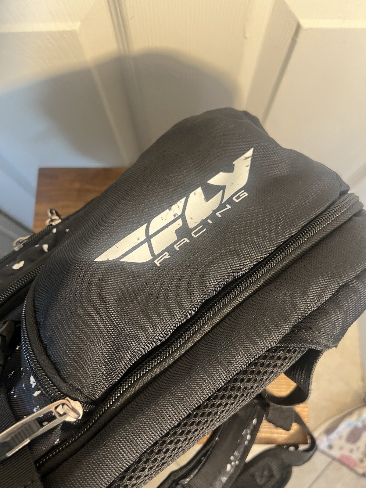 Fly Racing Branded Ogio Backpack, Urban Camo Bag, Black White Moto / Laptop Bag