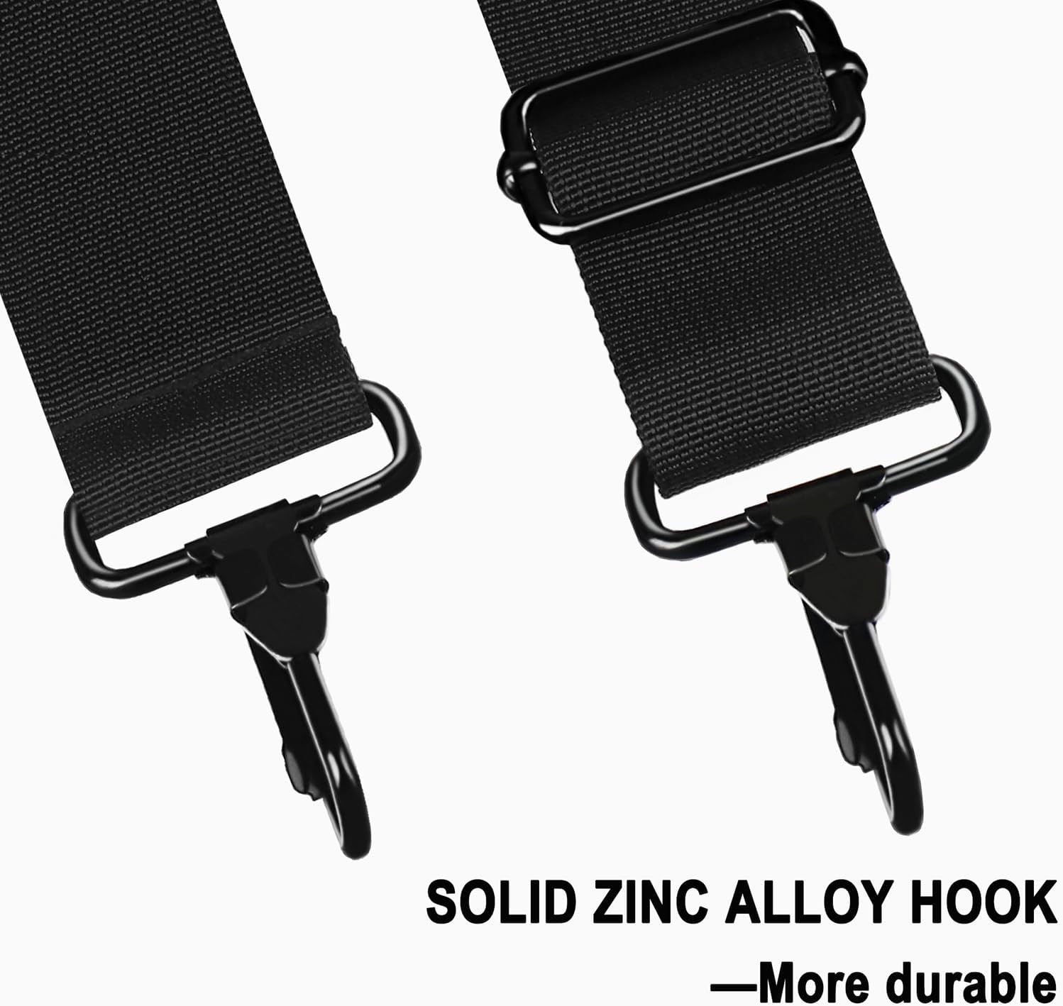 56 inch Shoulder Strap, Universal Adjustable Thick Soft Duffel Bag Shoulder Stra