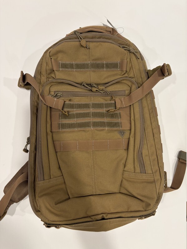 FIRST TACTICAL 180005 ONE SIZE SPECIALIST BACKPACK COLOR COYOTE