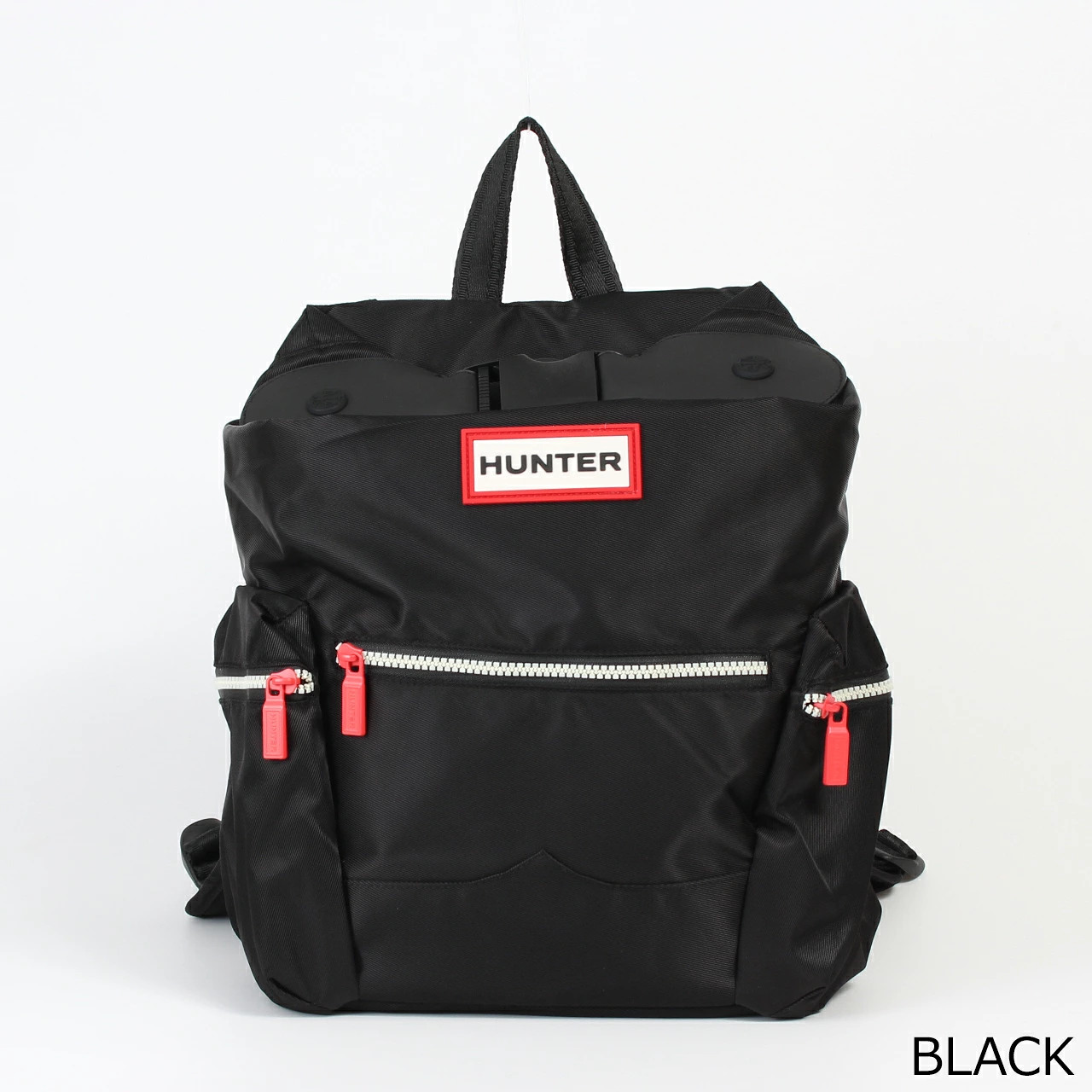 HUNTER Nylon Mini Topclip Backpack for Men and Women Black or Dark Olive or Navy