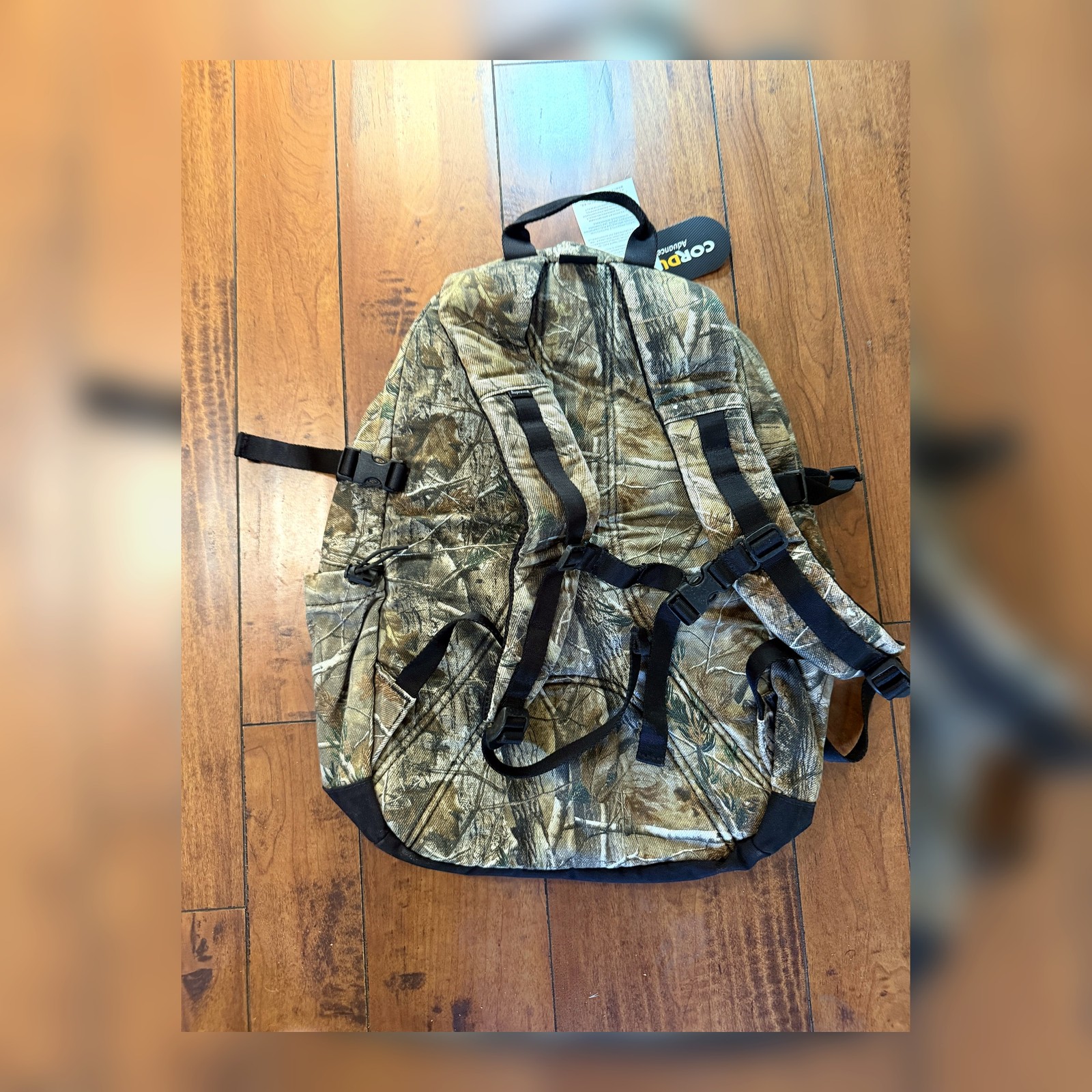 Supreme Denim Backpack Realtree Camo FW25 New