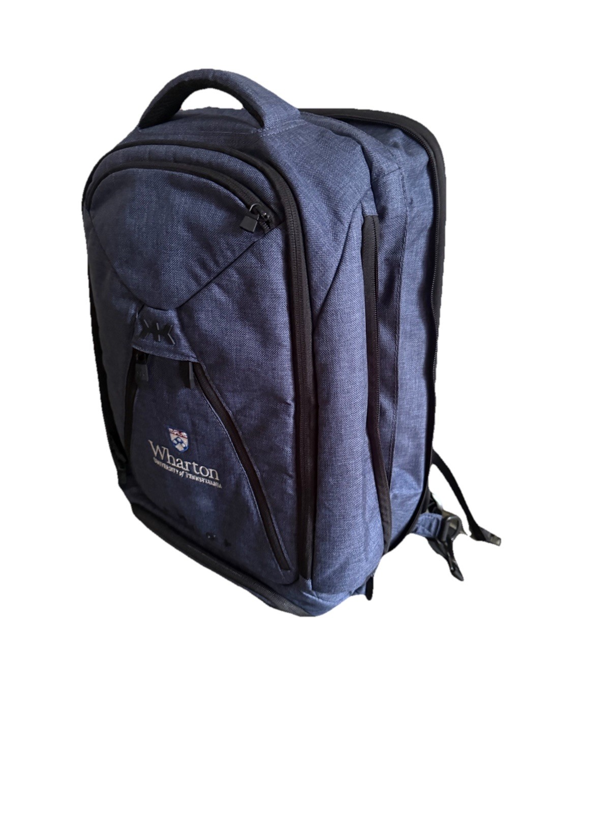 Knack Series 1 Medium Expandable Backpack Blue/Gray – Wharton UPenn – Very Rare