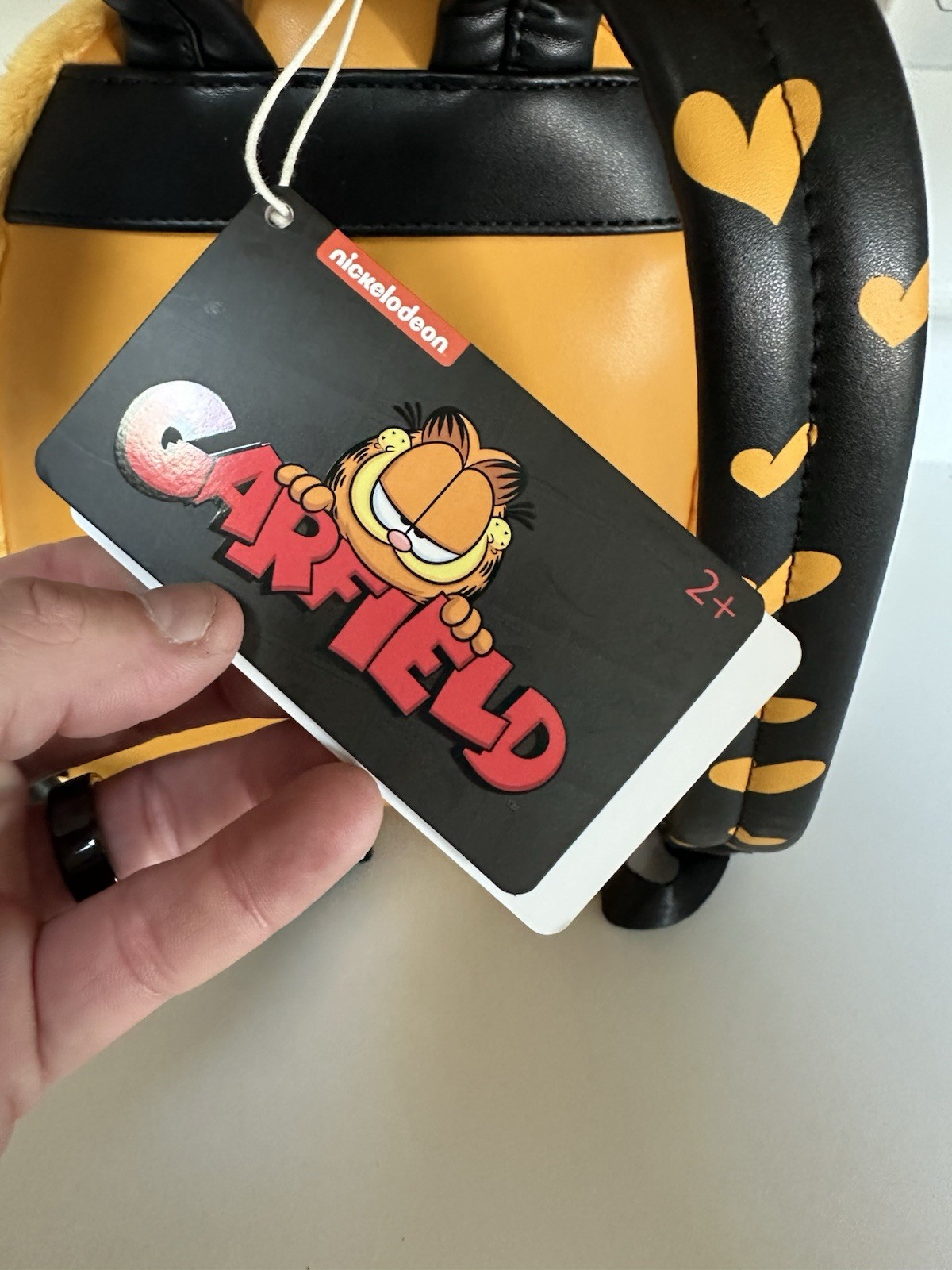 Loungefly Nickelodeon Garfield and Pooky Mini Backpack NEW NWT