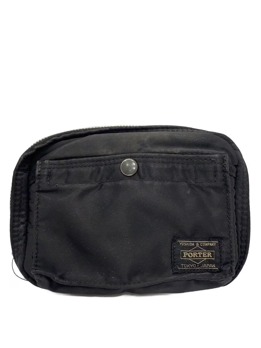 PORTER Pouch Nylon BLK Plain