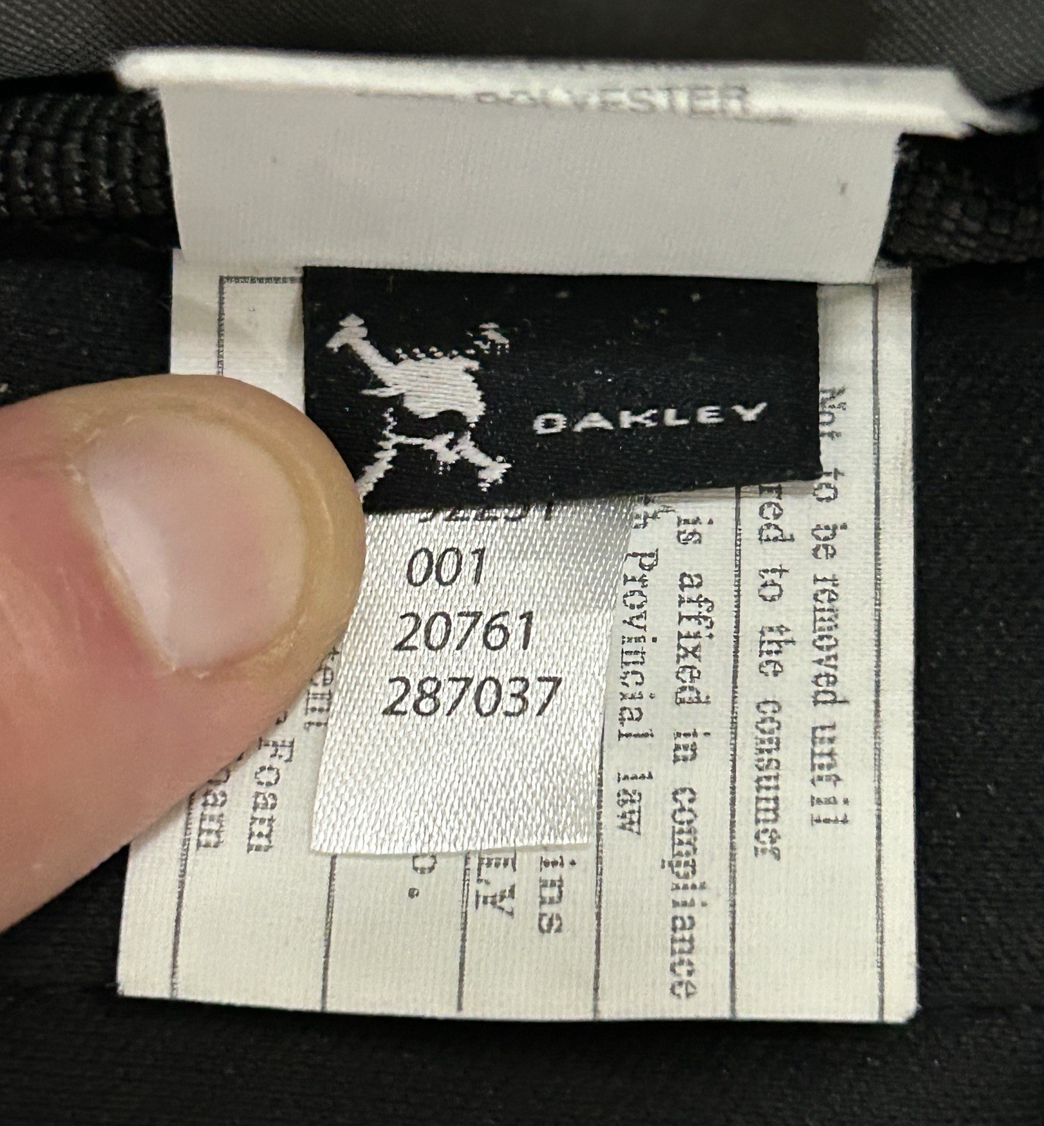 Oakley Checkpoint Vertical Laptop Messenger Bag Black, Padded, Tactical, 14×12