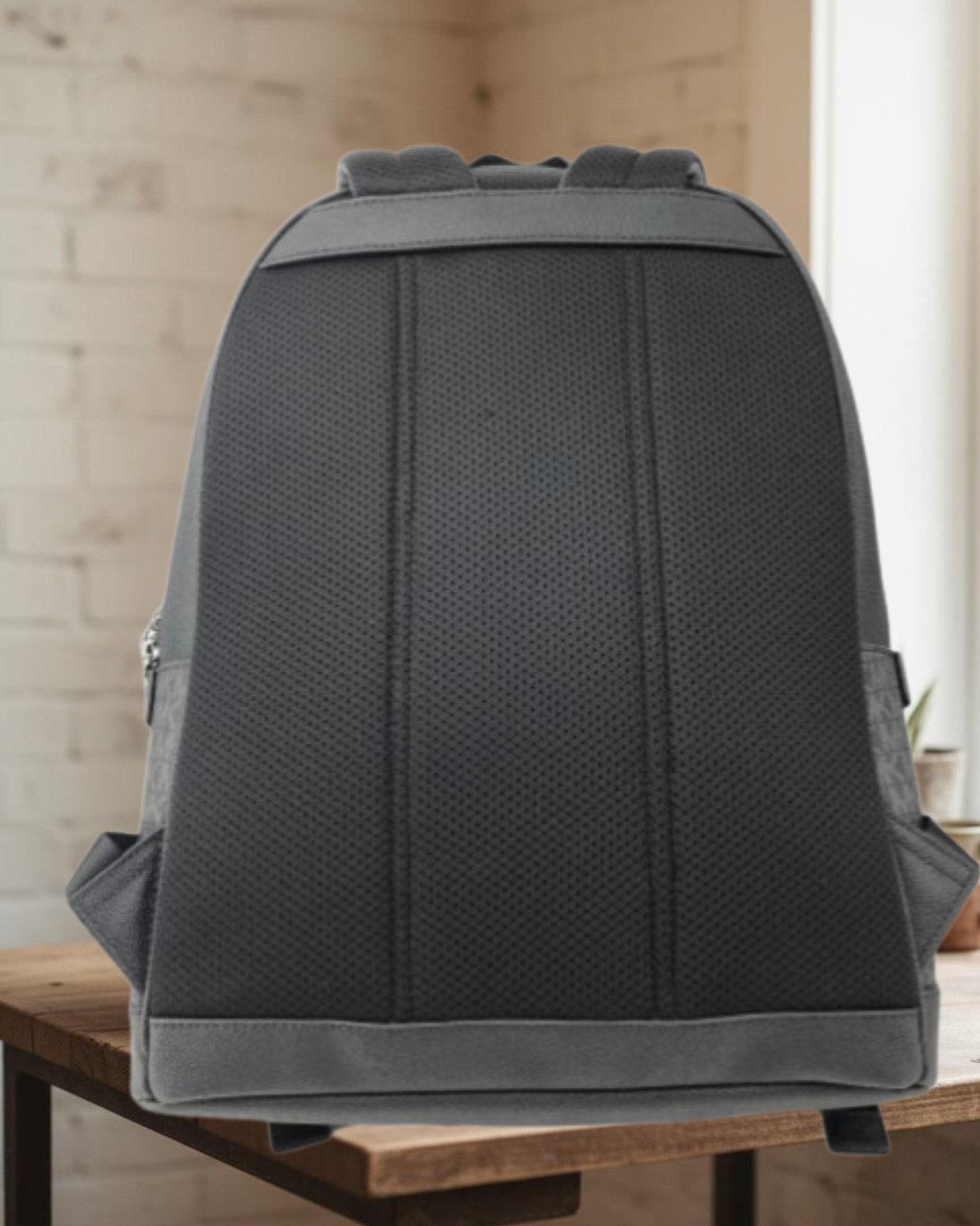 Michael Kors Cooper Men Medium MK Signature Travel School Fashion Backpack Bag
