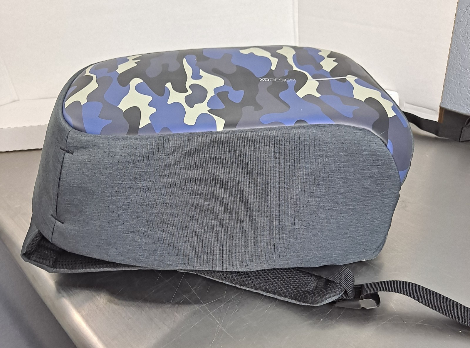 XD Design Bobby Backpack Travel Compact Anti-Theft Tech Blue Camo