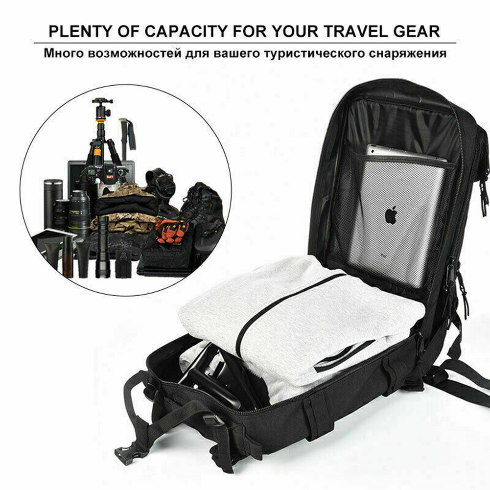 Tactical Molle Travel Backpack Nylon Water Bottle Bags for Sports Camping Hiking