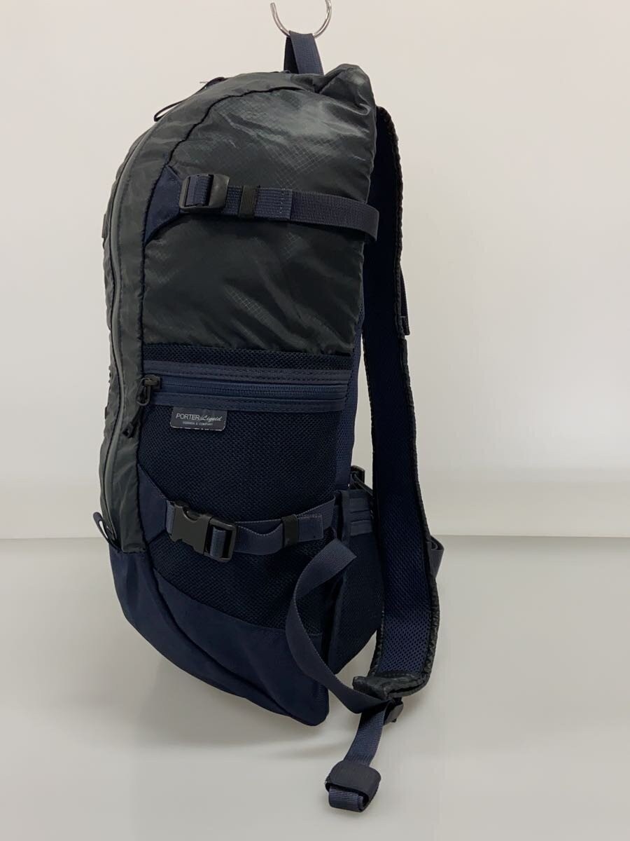 Authentic Porter Liquid Rucksack Backpack Navy 10cm Depth 47cm Height 23cm Width