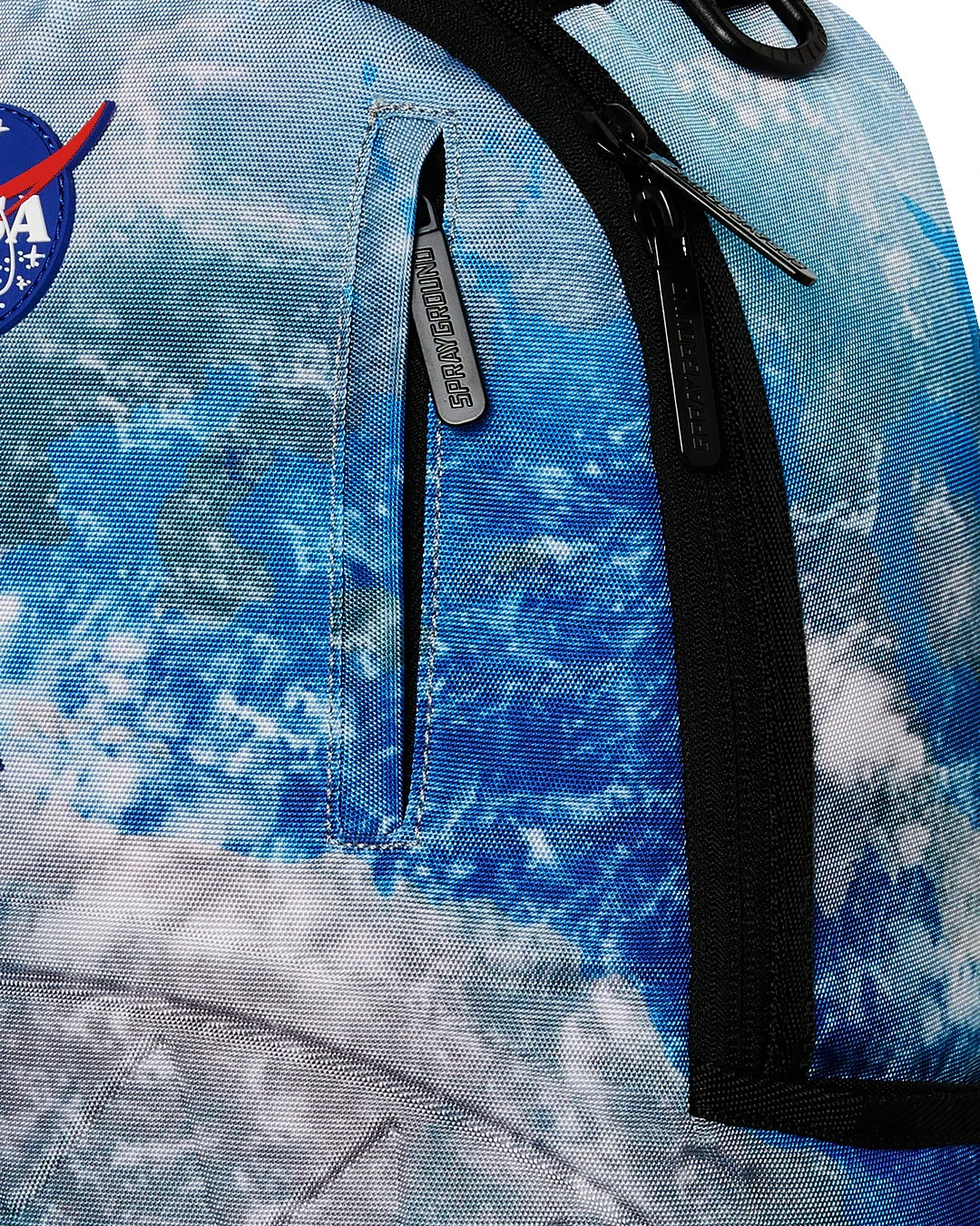 Sprayground NASA Space Station Backpack🔥New Black Bookbag Large School Bag