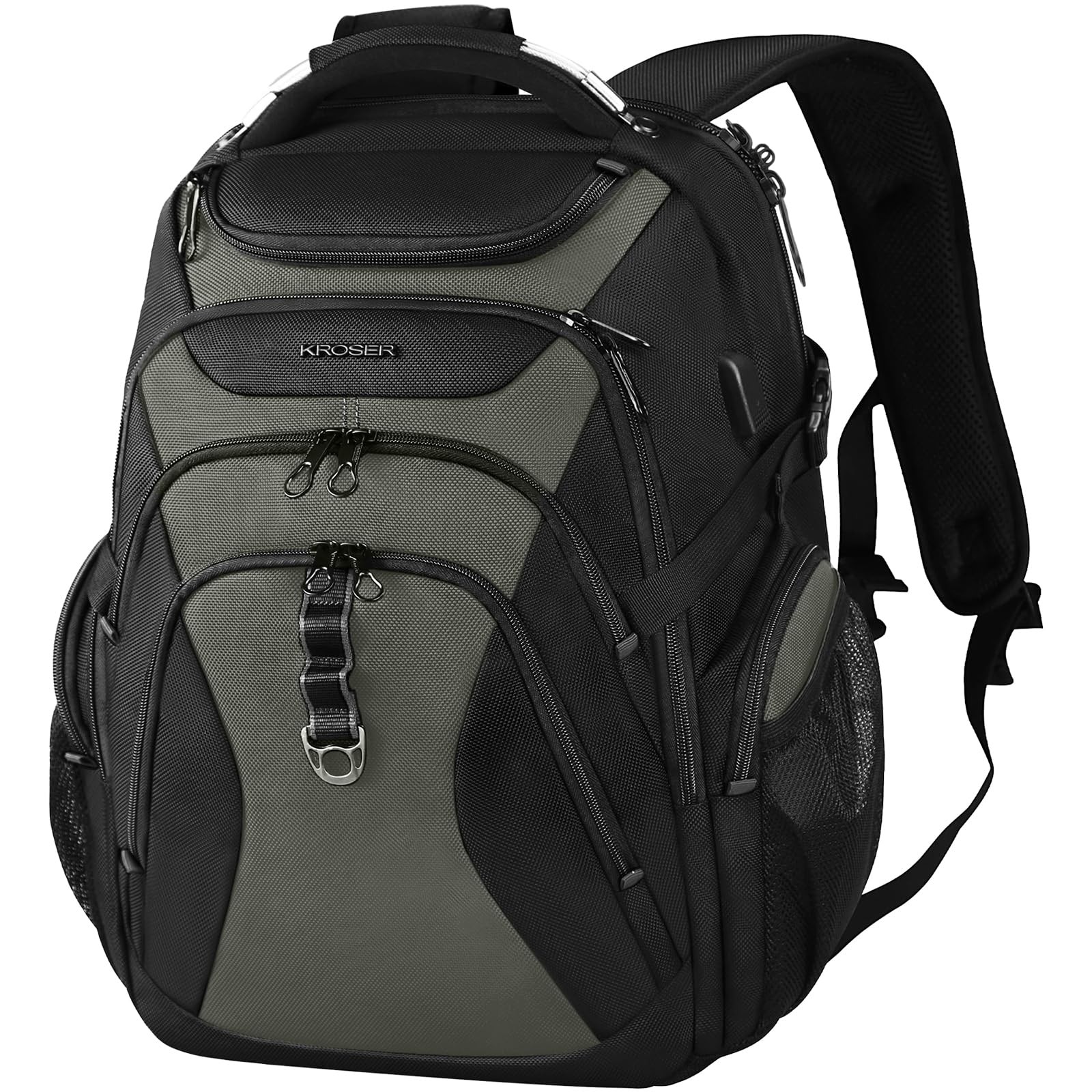 KROSER Travel Laptop Backpack 18.4 Inch XXXL Gaming Backpack with Hard Shell …