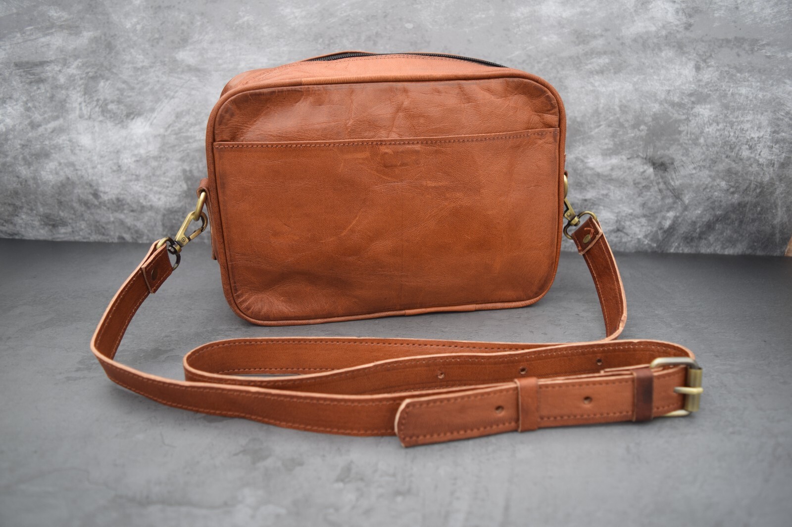 10 In Crossbody Messenger Bag Vintage Leather Purse Handbag Satchel Sling Bags