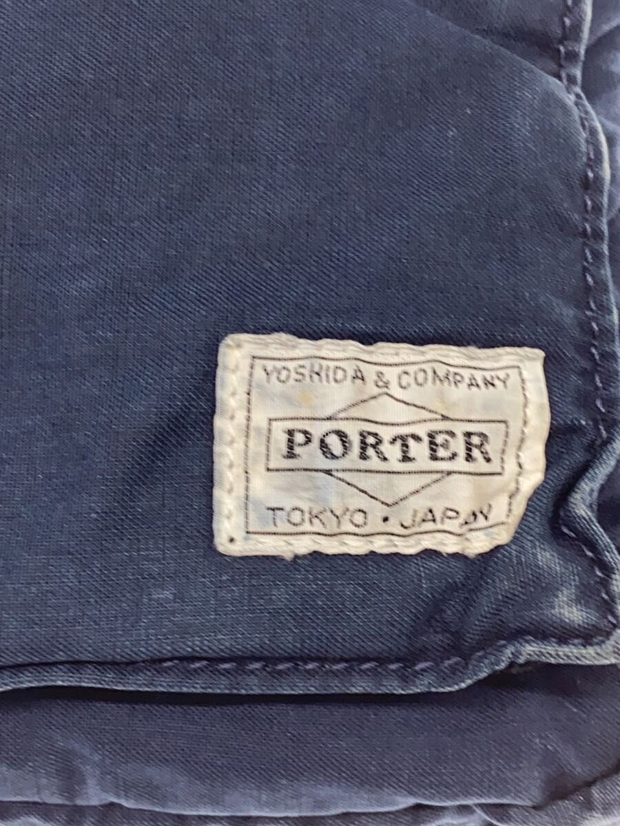 Authentic Porter Navy Shoulder Bag 6x19x16cm Casual Accessory