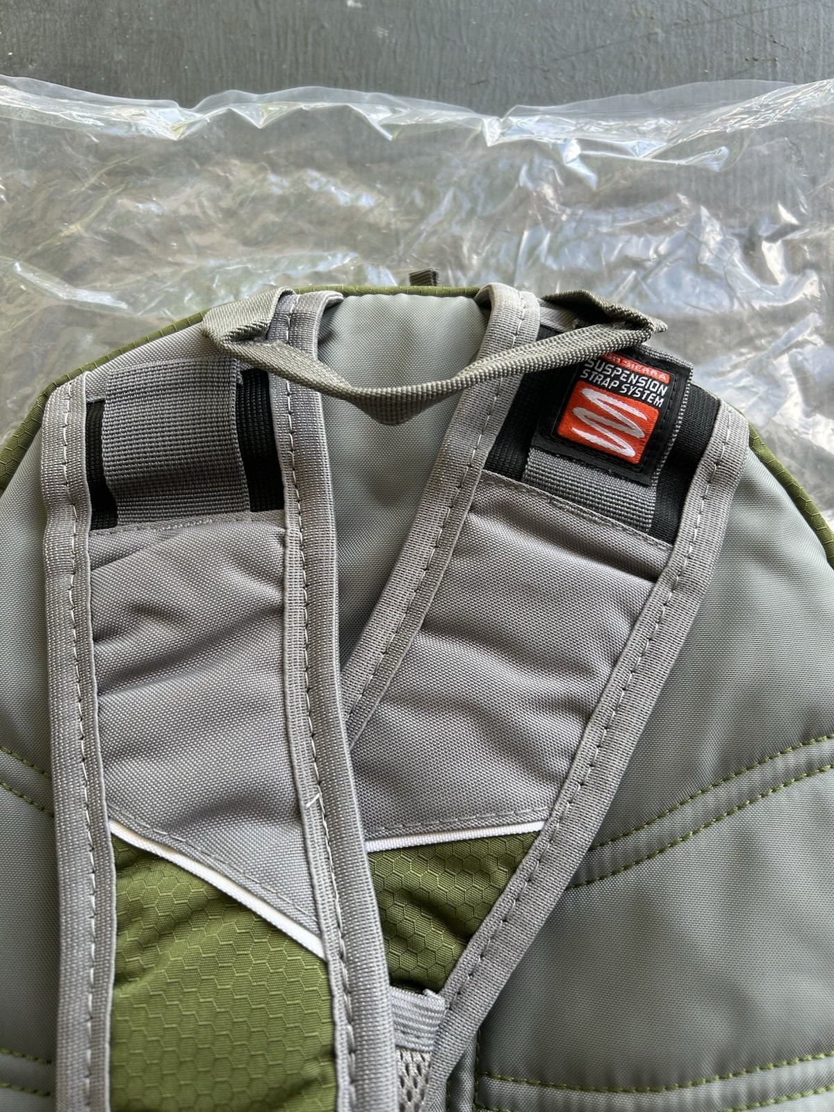 High Sierra Fatboy Tech Backpack College Adult High School Green / Gray NEW