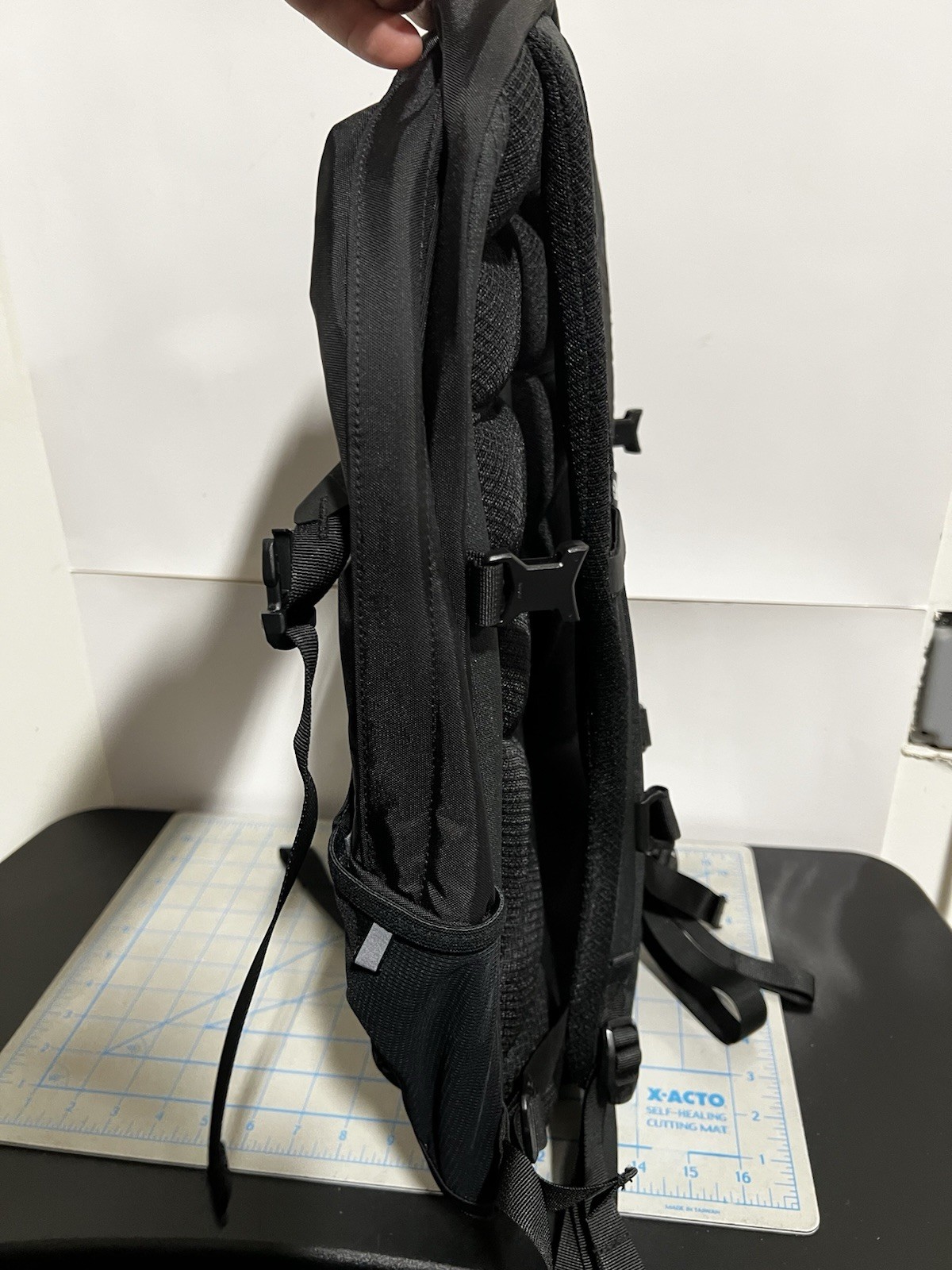 The North Face Fall Line Backpack TNF Black w/Logo Flexvent Hard Back