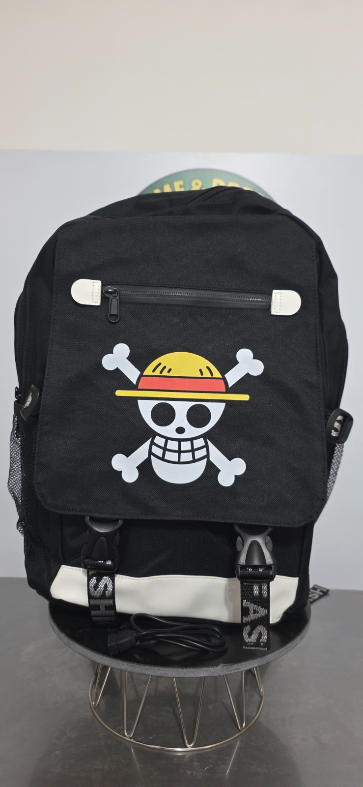 One Piece Luffy Zoro Nami Sanji Usop Chopper Pirates Anime Backpack Folder