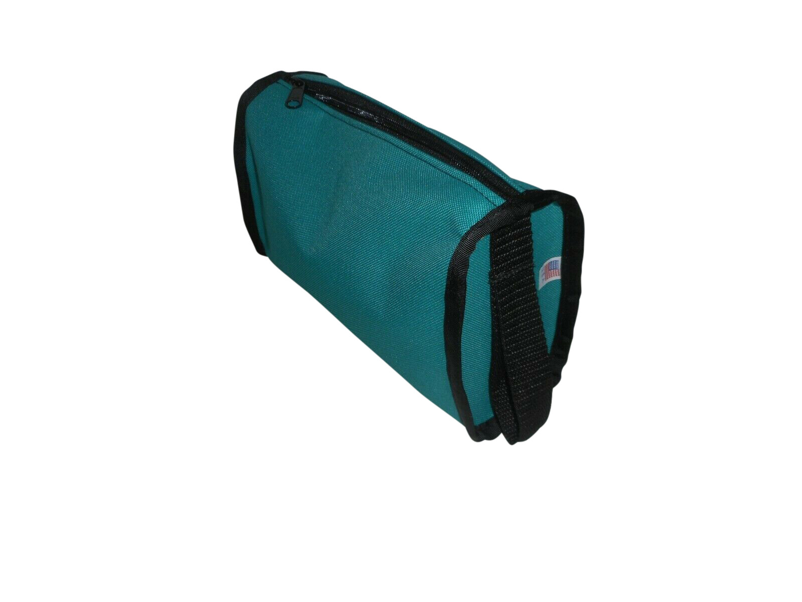 Shaving Bag Or Toiletry Bag Oval Shape Utility Kit Made In USA.