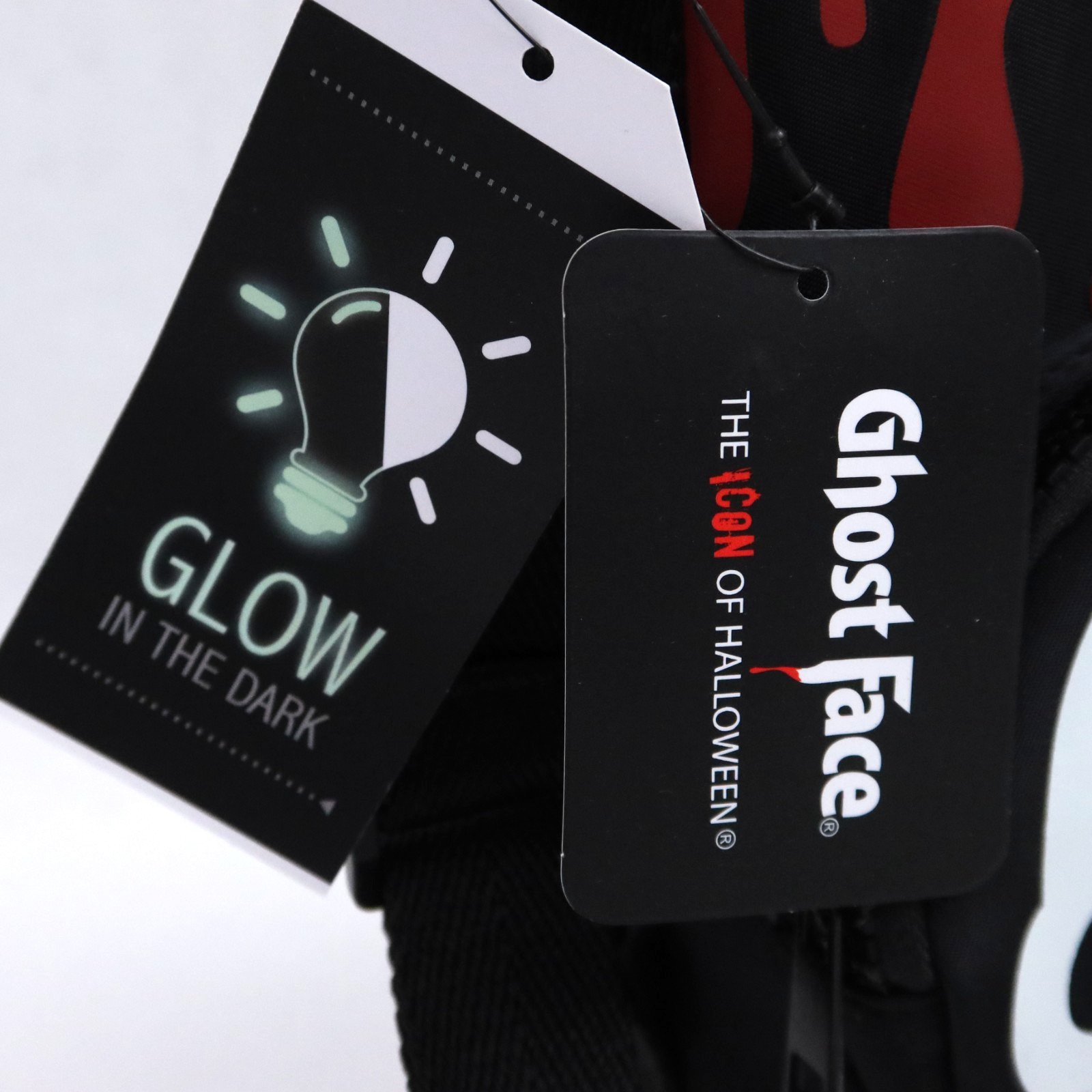 Scream Ghost Face Mask Water Bottle Sling Bag Glow in the Dark Pocket Blood