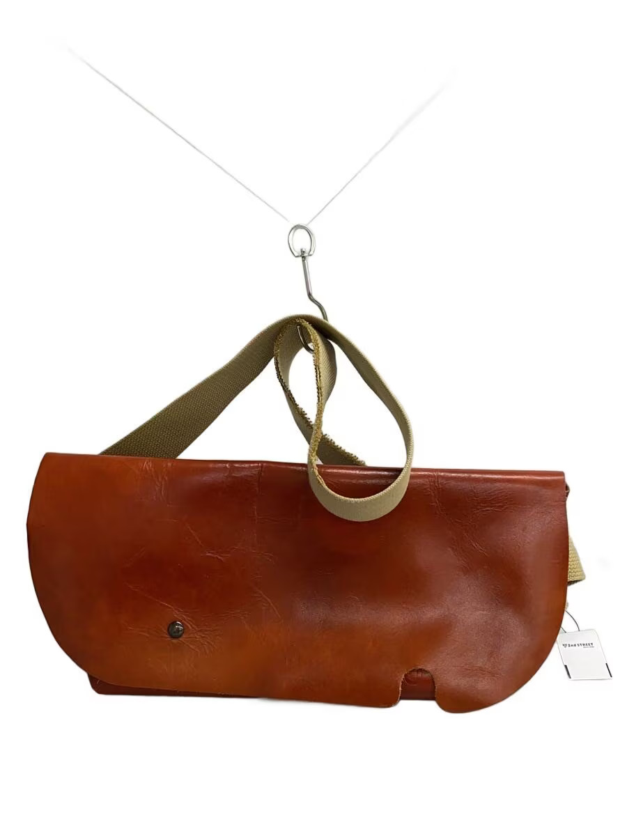 Uni&co Shoulder Bag Leather BRW Plain