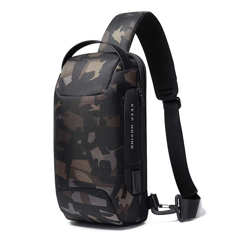Anti-theft Sling Backpack Men’s Chest Bag Crossbody Backpack Shoulder Daypack